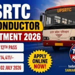UPSRTC Bus Conductor Vacancy 2026